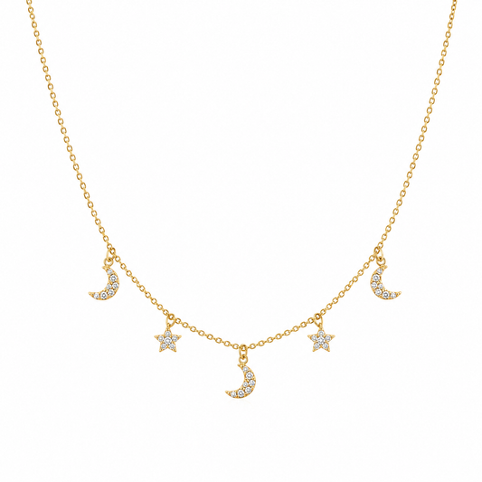 The Celestial Waltz Necklace