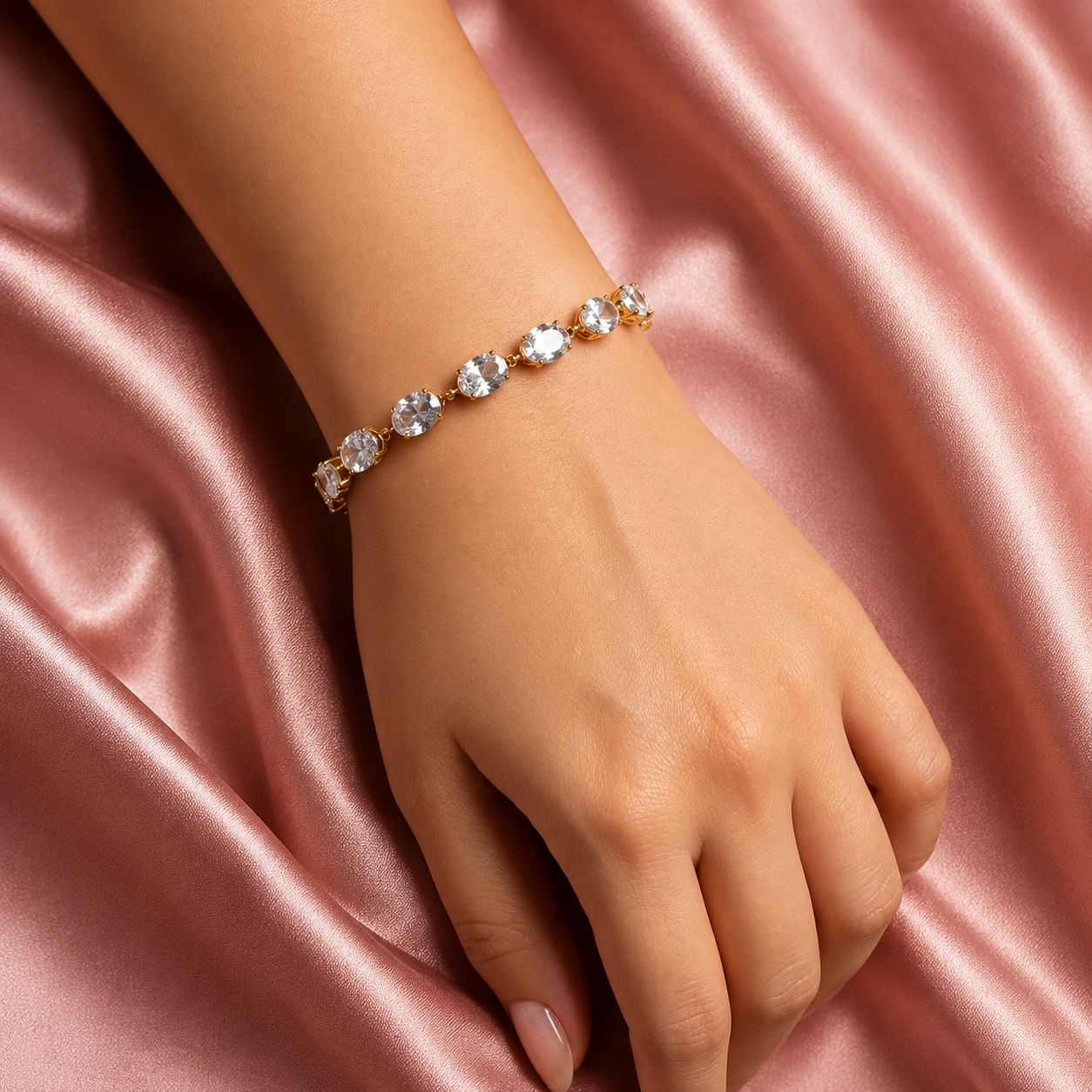 Luna Shine Tennis Bracelet