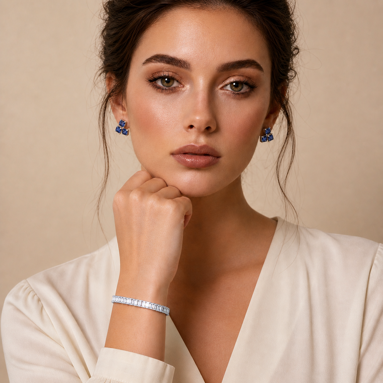 Crystal Line Bracelet