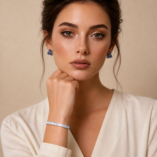 Crystal Line Bracelet