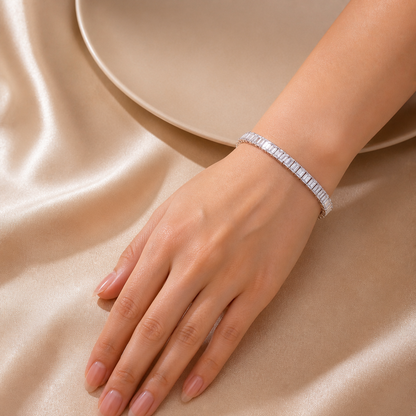 Crystal Line Bracelet