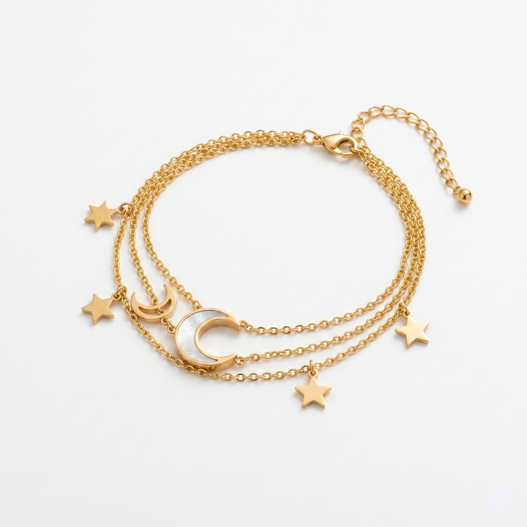 Moonlit Star Bracelet