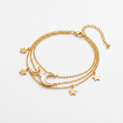 Moonlit Star Bracelet
