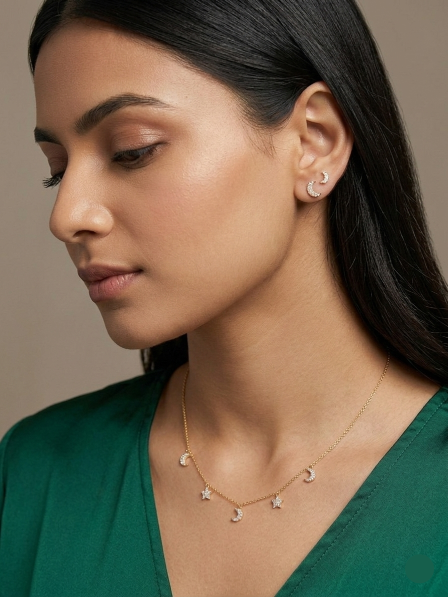 The Celestial Waltz Necklace